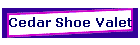 Cedar Shoe Valet